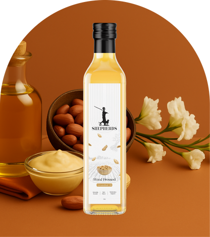 Cold Pressed Groundnut Oil