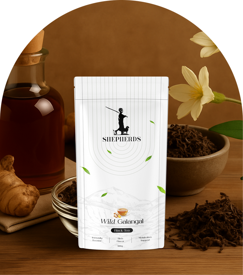 Wild Black Galangal Tea – Shepherds Food and Beverages
