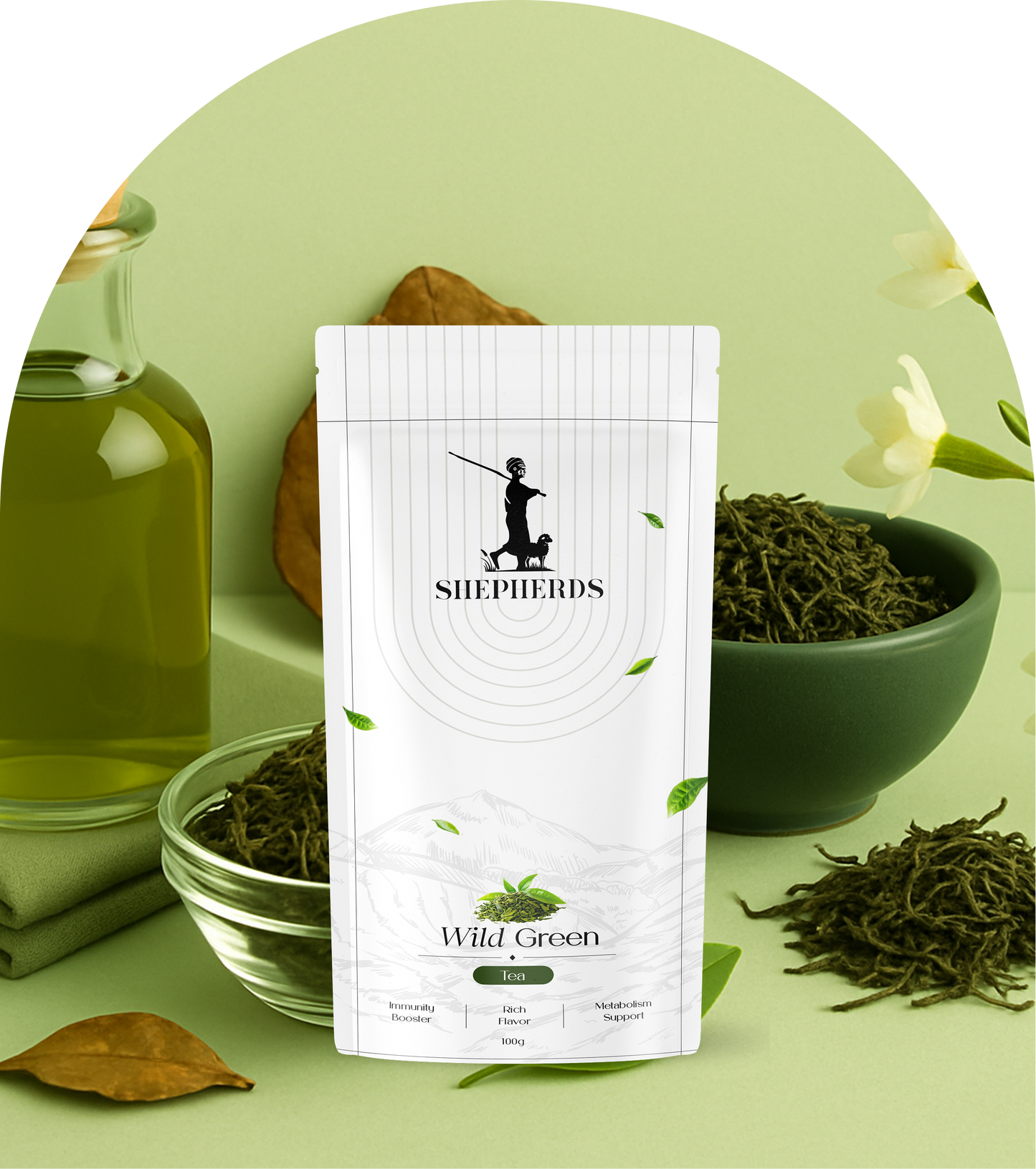 Wild Green Tea