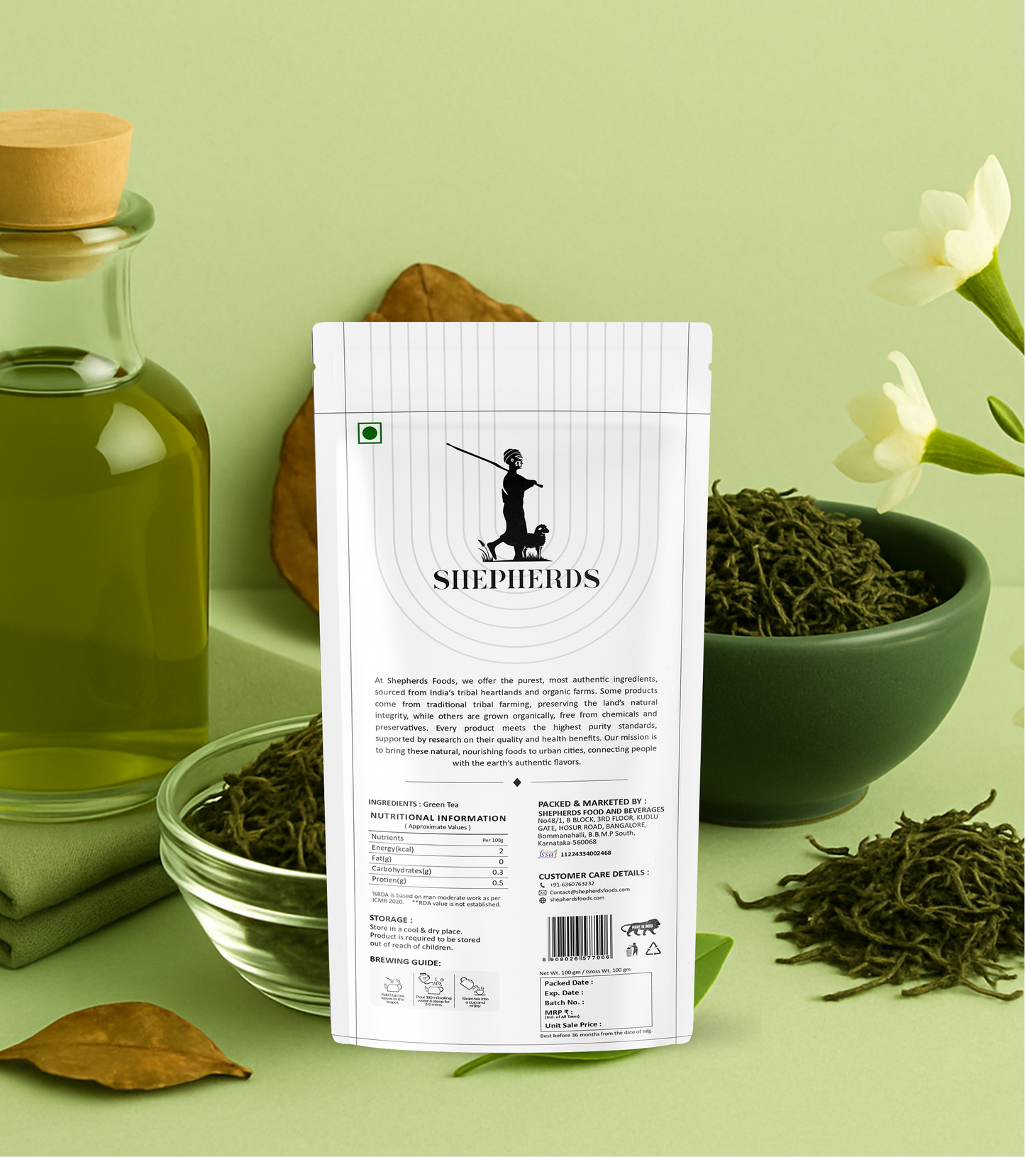 Wild Green Tea