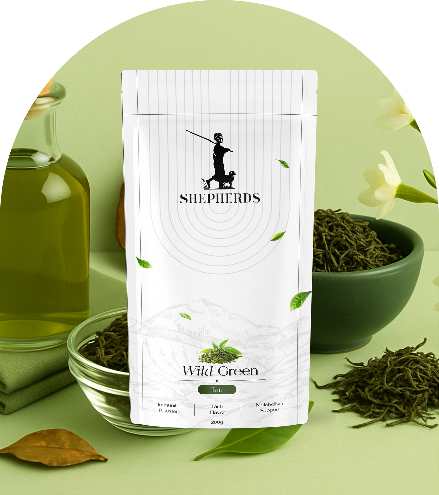 Wild Green Tea